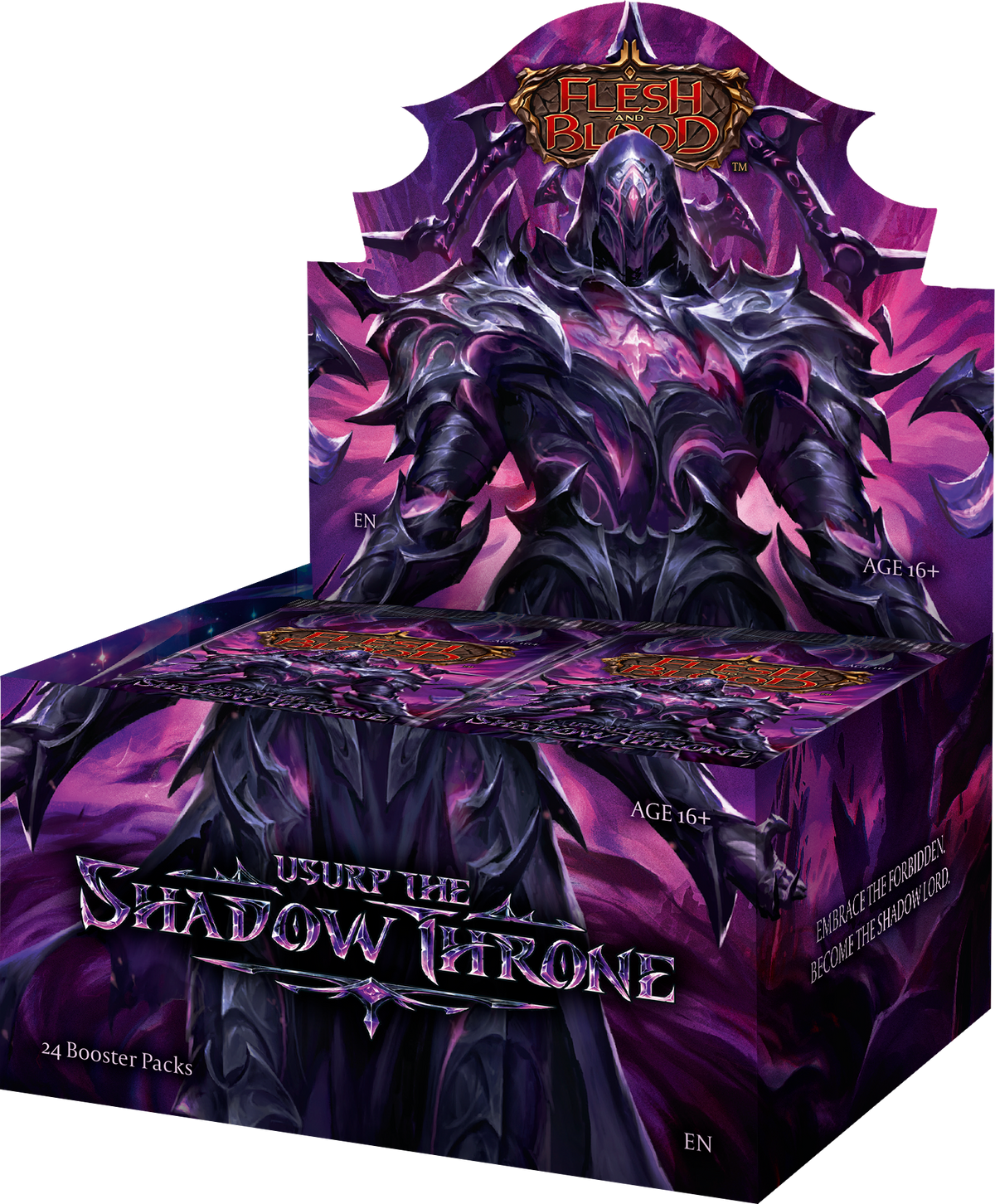 Flesh and Blood TCG - Usurp the Shadow Throne Booster Display (24 Count) Categories:
