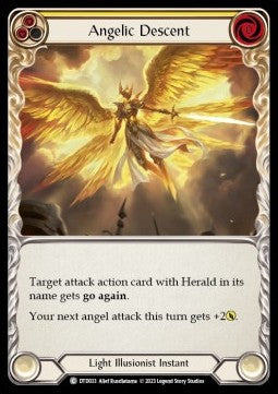 Angelic Descent (Yellow) (Regular) - Dusk till Dawn (Common) [DTD-033]