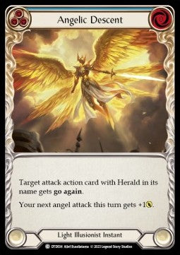Angelic Descent (Blue) (Regular) - Dusk till Dawn (Common) [DTD-034]