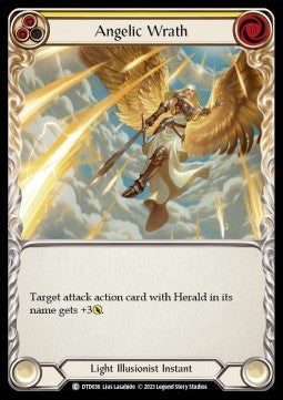 Angelic Wrath (Yellow) (Regular) - Dusk till Dawn (Common) [DTD-036]