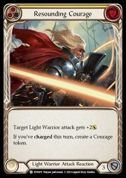 Resounding Courage (Yellow) (Regular) - Dusk till Dawn (Common) [DTD-070]