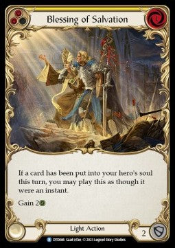 Blessing of Salvation (Yellow) (Regular) - Dusk till Dawn (Rare) [DTD-086]