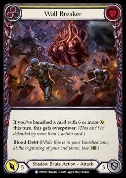 Wall Breaker (Yellow) (Regular) - Dusk till Dawn (Rare) [DTD-116]