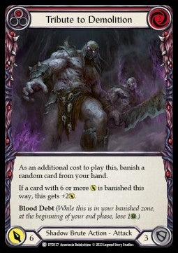 Tribute to Demolition (Red) (Rainbow Foil) - Dusk till Dawn (Common) [DTD-127]