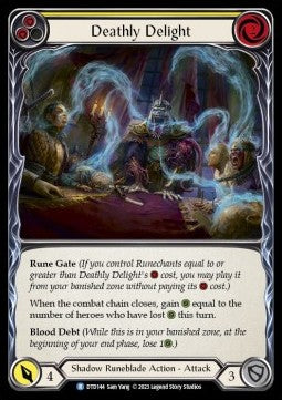 Deathly Delight (Yellow) (Regular) - Dusk till Dawn (Rare) [DTD-144]