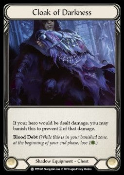 Cloak of Darkness (Cold Foil) - Dusk till Dawn (Common) [DTD-166]