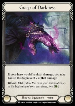 Grasp of Darkness (Regular) - Dusk till Dawn (Common) [DTD-167]