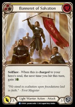 Banneret of Salvation (Regular) - Dusk till Dawn (Rare) [DTD-055]