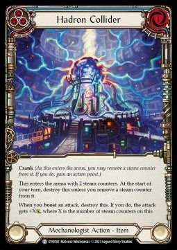 Hadron Collider (Blue) (Rainbow Foil) - Bright Lights (Common) [EVO-092]