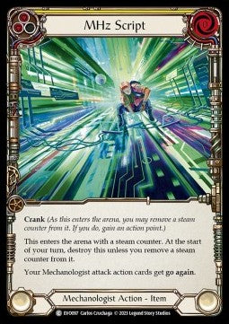 MHz Script (Rainbow Foil) - Bright Lights (Common) [EVO-097]