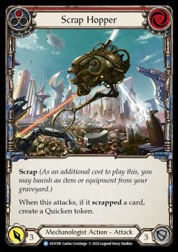 Scrap Hopper (Red) (Regular) - Bright Lights (Rare) [EVO-108]