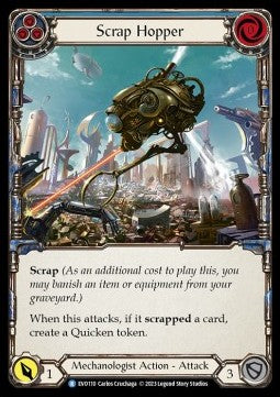 Scrap Hopper (Blue) (Regular) - Bright Lights (Rare) [EVO-110]