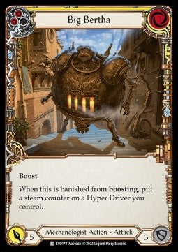Big Bertha (Yellow) (Rainbow Foil) - Bright Lights (Common) [EVO-178]