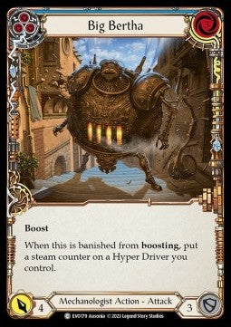 Big Bertha (Blue) (Rainbow Foil) - Bright Lights (Common) [EVO-179]