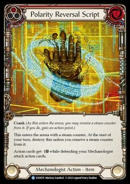 Polarity Reversal Script (Regular) - Bright Lights (Rare) [EVO-078]