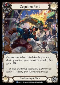 Cognition Field (Red) (Rainbow Foil) - Bright Lights (Rare) [EVO-117]