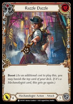 Razzle Dazzle (Red) (Rainbow Foil) - Bright Lights (Common) [EVO-165]