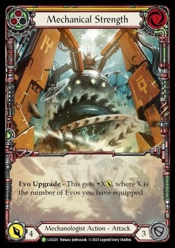 Mechanical Strength (Yellow) (Extended Art Rainbow Foil)