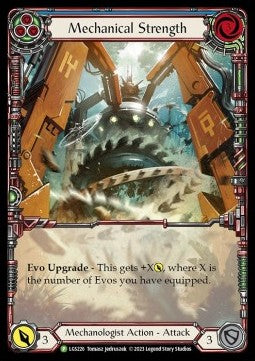 Mechanical Strength (Blue) (Extended Art Rainbow Foil)