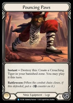 Pouncing Paws (Regular) - Round the Table: TCC x LSS (Rare) [TCC-082]