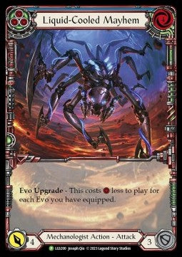Liquid-Cooled Mayhem (Blue) (Extended Art Rainbow Foil)