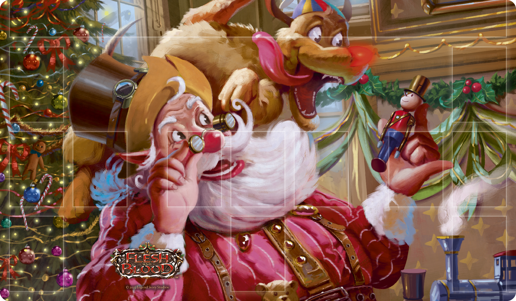 People's Champion: "Squizzy & Floof" Playmat