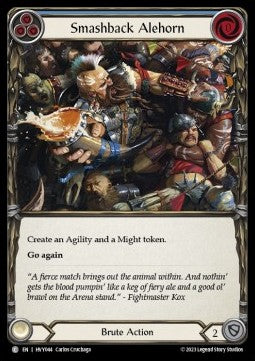 Smashback Alehorn (Rainbow Foil) - Heavy Hitters (Common) [HVY-044]