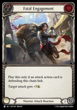Fatal Engagement (Red) (Regular) - Heavy Hitters (Rare) [HVY-109]