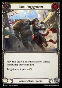 Fatal Engagement (Yellow) (Regular) - Heavy Hitters (Rare) [HVY-110]