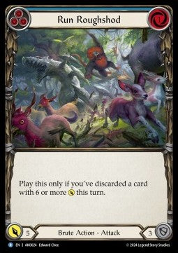 Run Roughshod (Rainbow Foil)