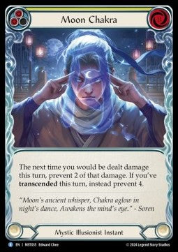 Moon Chakra (Yellow) (Regular) - Part the Mistveil (Rare) [MST-035]