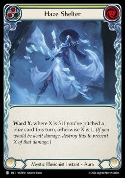 Haze Shelter (Yellow) (Regular) - Part the Mistveil (Common) [MST-038]