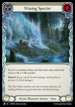 Waxing Specter (Yellow) (Regular) - Part the Mistveil (Common) [MST-044]