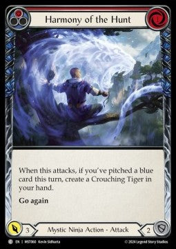 Harmony of the Hunt (Red) (Regular) - Part the Mistveil (Common) [MST-060]