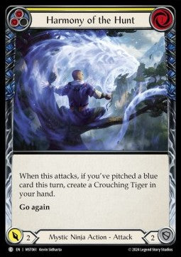 Harmony of the Hunt (Yellow) (Regular) - Part the Mistveil (Common) [MST-061]
