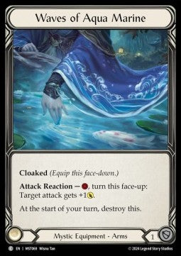 Waves of Aqua Marine (Regular) - Part the Mistveil (Common) [MST-069]