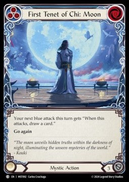 First Tenet of Chi: Moon (Regular) - Part the Mistveil (Common) [MST-092]