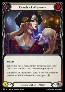 Bonds of Memory (Yellow) (Regular) - Part the Mistveil (Common) [MST-116]