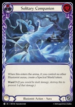 Solitary Companion (Red) (Rainbow Foil) - Part the Mistveil (Common) [MST-149]