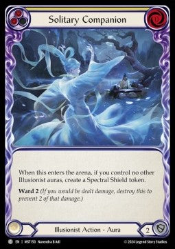 Solitary Companion (Yellow) (Regular) - Part the Mistveil (Common) [MST-150]