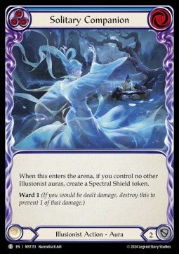 Solitary Companion (Blue) (Regular) - Part the Mistveil (Common) [MST-151]