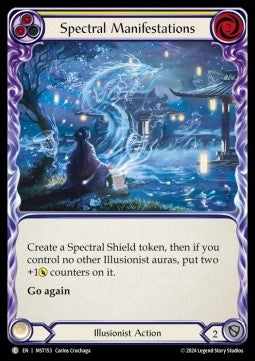 Spectral Manifestations (Yellow) (Regular) - Part the Mistveil (Common) [MST-153]