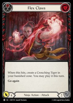 Flex Claws (Red) (Regular) - Part the Mistveil (Common) [MST-179]