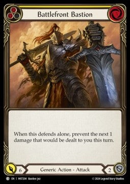 Battlefront Bastion (Yellow) (Regular) - Part the Mistveil (Common) [MST-204]