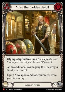Visit the Golden Anvil (Regular)