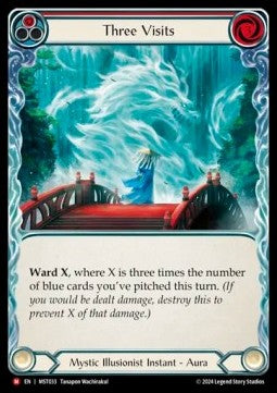 Three Visits (Rainbow Foil) - Part the Mistveil (Majestic) [MST-033]