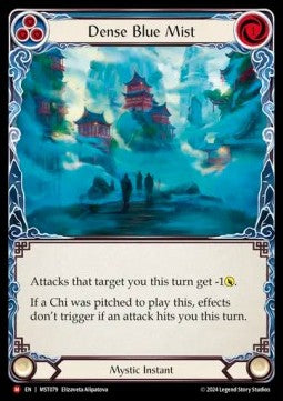 Dense Blue Mist (Rainbow Foil) - Part the Mistveil (Majestic) [MST-079]