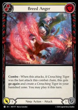 Breed Anger (Yellow) (Regular) - Part the Mistveil (Common) [MST-177]