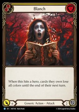 Blanch (Yellow) (Rainbow Foil) - Part the Mistveil (Rare) [MST-195]