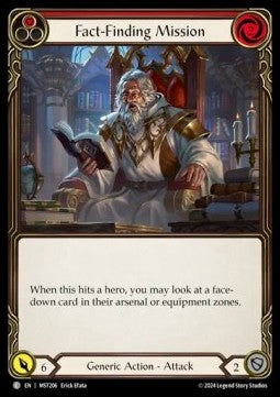 Fact-Finding Mission (Red) (Regular) - Part the Mistveil (Common) [MST-206]